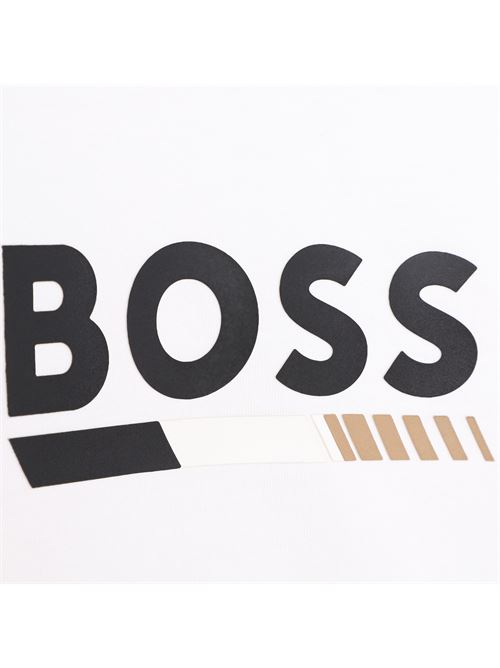 T-shirt con logo Boss HUGO BOSS | J05A26BIANCO